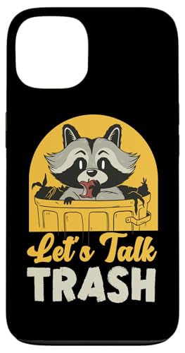 Waschbär: Let's Talk Trash Hülle für iPhone 13 von Cute Raccoon And Baby Raccoon Designs For Kids