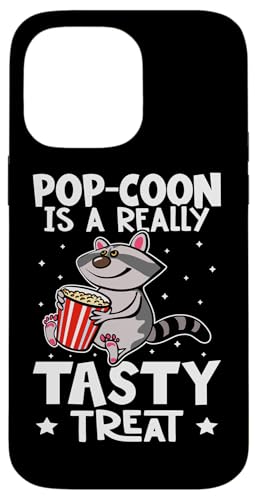 Waschbär: Pop-Coon ist ein wirklich leckerer Leckerbissen Hülle für iPhone 14 Pro Max von Cute Raccoon And Baby Raccoon Designs For Kids