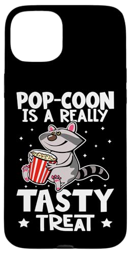 Waschbär: Pop-Coon ist ein wirklich leckerer Leckerbissen Hülle für iPhone 15 Plus von Cute Raccoon And Baby Raccoon Designs For Kids