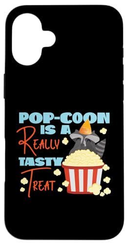 Waschbär: Pop-Coon ist ein wirklich leckerer Leckerbissen Hülle für iPhone 16 Plus von Cute Raccoon And Baby Raccoon Designs For Kids