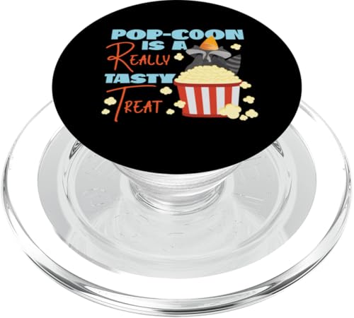 Waschbär: Pop-Coon ist ein wirklich leckerer Leckerbissen PopSockets PopGrip für MagSafe Waschbär: Pop-Coon ist ein wirklich leckerer Leckerbissen PopSockets PopGrip für MagSafe von Cute Raccoon And Baby Raccoon Designs For Kids