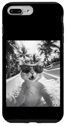 Schockiert aussehende Katze mit Sonnenbrille in einer Wasserrutsche Hülle für iPhone 7 Plus/8 Plus Schockiert aussehende Katze mit Sonnenbrille in einer Wasserrutsche Hülle für iPhone 7 Plus/8 Plus von Cute and Summery Animal Designs