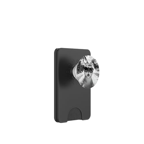 Schockiert aussehende Katze mit Sonnenbrille in einer Wasserrutsche PopSockets PopWallet für MagSafe Schockiert aussehende Katze mit Sonnenbrille in einer Wasserrutsche PopSockets PopWallet für MagSafe von Cute and Summery Animal Designs