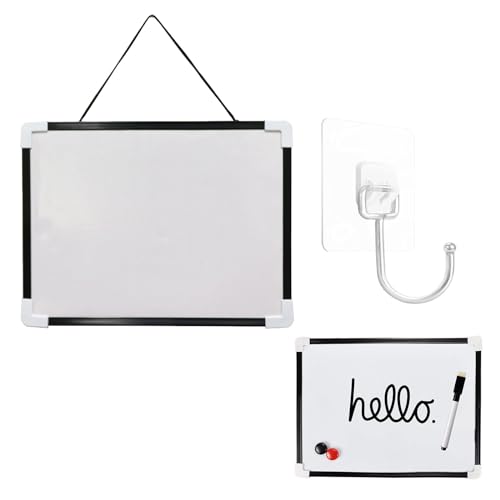 Magnetisches Whiteboard,Whiteboard Klein,Weiß Magnetisch Tafel,Magnetisches Mini Whiteboard,Trocken Abwischbar Magnettafel, Magnettafel Magnetwand,Wiederbeschreibbar Weißtafel von Cutiolly