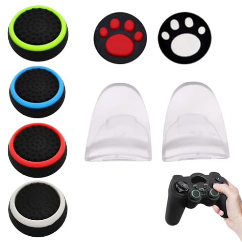 Thumbstick Kappen,Thumbstick Kappen Grip Set,Joystick Kappen,Thumbstick Aufsätze,Silikon Thumbsticks,Thumbsticks Controller,Joystick Kappen Thumb Grips,Controller Zubehör für PS4、Xbox、PS5 Controller Thumbstick Kappen,Thumbstick Kappen Grip Set,Joystick Kappen,Thumbstick Aufsätze,Silikon Thumbsticks,Thumbsticks Controller,Joystick Kappen Thumb Grips,Controller Zubehör für PS4、Xbox、PS5 Controller von Cutiolly