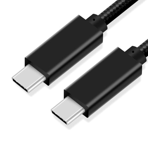 Cuxnoo USB C zu C Video Kabel 2 M, 4K USB Typ C Monitor Kabel Unterstützt 100 W Schnelles Laden und 10 Gbit/s Daten Synchronisierung Cuxnoo USB C zu C Video Kabel 2 M, 4K USB Typ C Monitor Kabel Unterstützt 100 W Schnelles Laden und 10 Gbit/s Daten Synchronisierung von Cuxnoo