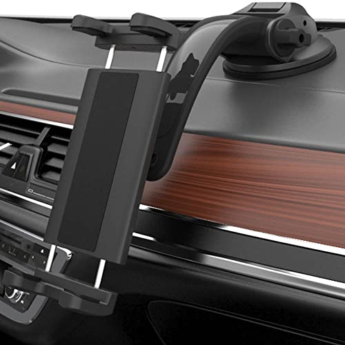 Cuxwill Tablet Halterung Auto Armaturenbrett Halter for 4-13 Zoll iPad Handy, Truck KFZ Pkw Windschutzscheibe mit Saugnapf für iPad Pro 12.9 iPad Air Mini, Samsung Tab, Kindle Fire HD, iPhone von Cuxwill