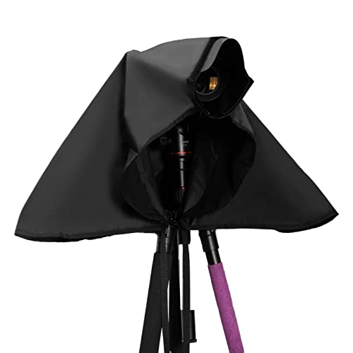 Cwatcun Kamera Regenschutzhülle Professionelle Foto-Regenschutz, wasserdichte Kamera Schutzhülle für Canon Nikon Sony DSLR und spiegellose Kameras,1.0 Schwarz Cwatcun Kamera Regenschutzhülle Professionelle Foto-Regenschutz, wasserdichte Kamera Schutzhülle für Canon Nikon Sony DSLR und spiegellose Kameras,1.0 Schwarz von Cwatcun