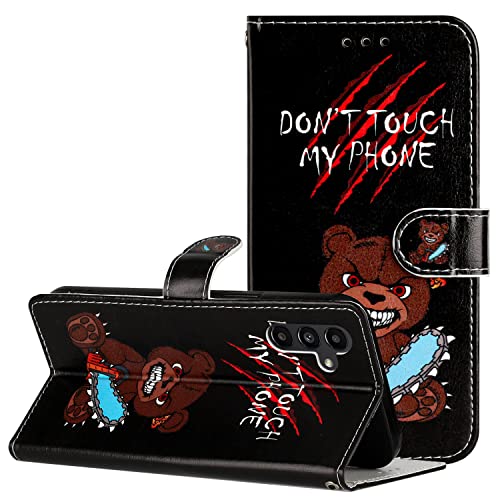 Cxzaqwer Handyhülle Kompatibel with Samsung Galaxy S24, Flip Wallet PU Lederhülle Klapphülle Magnetische [Standfunktion] [Kartenfächern] Schutzhülle für Samsung Galaxy S24 Fass Mein Handy Nicht an von Cxzaqwer