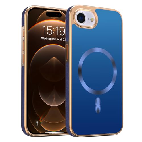 Cxzaqwer Schutzhülle für iPhone 16E, für Mädchen und Frauen, magnetisch, stoßfest, Militärqualität, kratzfest, dünn, Anti-Fingerabdrücke, Blau Cxzaqwer Schutzhülle für iPhone 16E, für Mädchen und Frauen, magnetisch, stoßfest, Militärqualität, kratzfest, dünn, Anti-Fingerabdrücke, Blau von Cxzaqwer