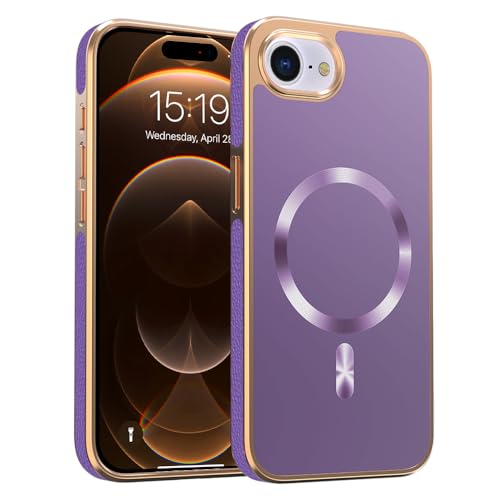 Cxzaqwer Schutzhülle für iPhone 16E, für Mädchen und Frauen, magnetisch, stoßfest, Militärqualität, kratzfest, dünne Handyhülle, Anti-Fingerabdrücke, Violett Cxzaqwer Schutzhülle für iPhone 16E, für Mädchen und Frauen, magnetisch, stoßfest, Militärqualität, kratzfest, dünne Handyhülle, Anti-Fingerabdrücke, Violett von Cxzaqwer