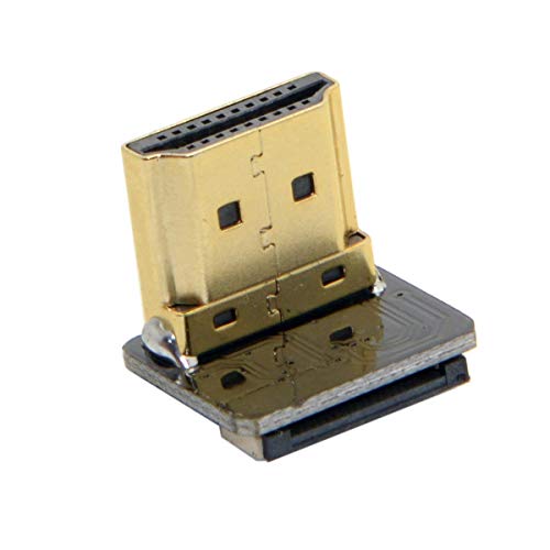CY CYFPVHDMI HDMI Typ A männlicher Stecker nach unten gewinkelt 90 Grad für FPV HDTV Multicopter Luftfotografie CY CYFPVHDMI HDMI Typ A männlicher Stecker nach unten gewinkelt 90 Grad für FPV HDTV Multicopter Luftfotografie von CY