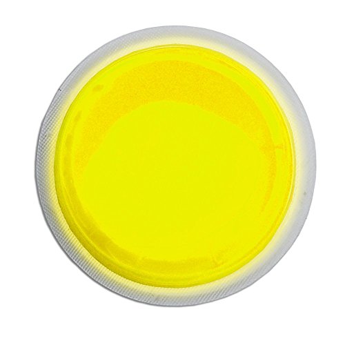 Cyalume LightShape Leuchtmarkierer ringförmig in Gelb (100-er Pack) - Leuchtdauer 4h - selbstklebender Leuchtmarkierer mit 8cm Durchmesser - per Druck aktiviert - für Evakuierungen, Triage, Markierungen von Cyalume