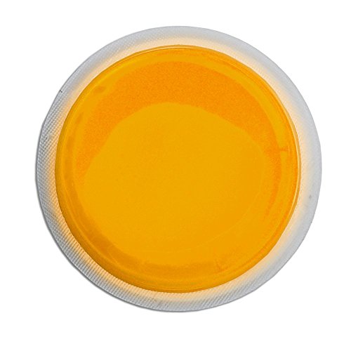 Cyalume LightShape Leuchtmarkierer ringförmig in Orange (100-er Pack) - Leuchtdauer 4h - selbstklebender Leuchtmarkierer mit 8cm Durchmesser - per Druck aktiviert - für Evakuierungen, Triage, Markierungen von Cyalume