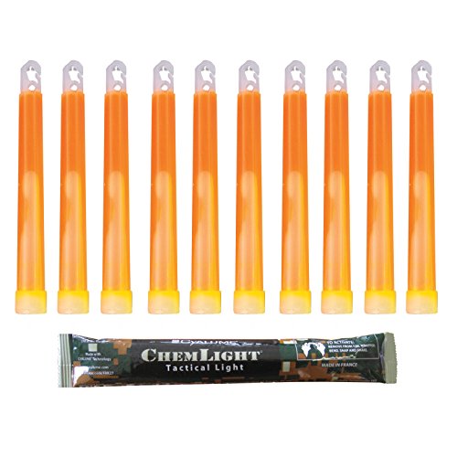 Cyalume Technologies SA9-10027019AM Chemlight, orange (100-er Pack) von Cyalume