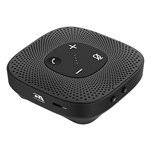 CA Essential Speakerphone – USB- und Bluetooth-Freisprecheinrichtung, kristallklarer Klang, 360-Grad-Rauschunterdrückungs-Mikrofon mit 3 m Reichweite, 1,8 m Bluetooth-Reichweite (SP-2000) von Cyber Acoustics