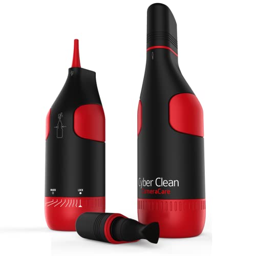 CYBER CLEAN CameraCare Reinigungsset - All-in-one Kamera Reinigungs-Kit mit Original Cyber Clean Reinigungsknete 110g, Reinigungsstift, Reinigungspinsel und Blasebalg, Objektivreiniger im Geschenkset von Cyber Clean