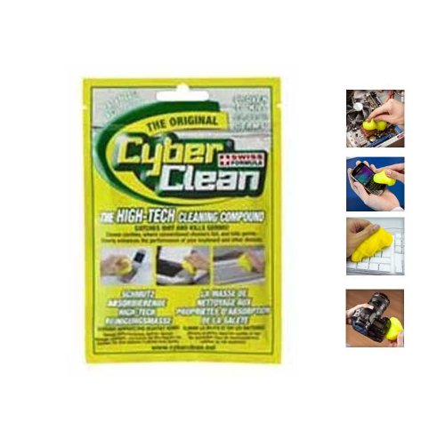 CyberClean Home-Office Reinigung, entfernt Schmutz und Staub, Zip Bag, 80gr. NEU von Cyber Clean