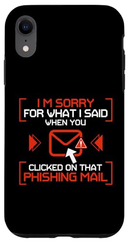 Cyber Security Hacker IT-Techniker Es tut mir leid Cybersicherheit Hülle für iPhone XR Cyber Security Hacker IT-Techniker Es tut mir leid Cybersicherheit Hülle für iPhone XR von Cyber Security Graphic For Hacker & IT Technician