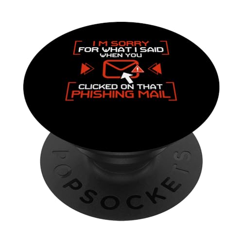 Cyber Security Hacker IT-Techniker Es tut mir leid Cybersicherheit PopSockets Klebender PopGrip Cyber Security Hacker IT-Techniker Es tut mir leid Cybersicherheit PopSockets Klebender PopGrip von Cyber Security Graphic For Hacker & IT Technician
