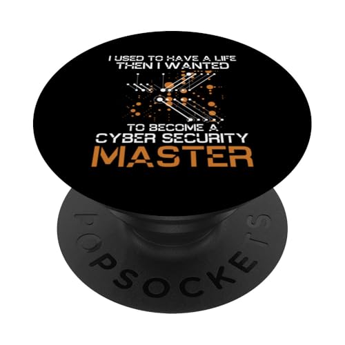 Cybersicherheit, IT-Techniker, Master, Experte für Cybersicherheit PopSockets Klebender PopGrip Cybersicherheit, IT-Techniker, Master, Experte für Cybersicherheit PopSockets Klebender PopGrip von Cyber Security Graphic For Hacker & IT Technician