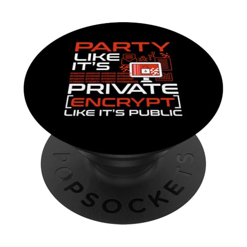 Cybersicherheit: IT-Tech-Party wie ein Cybersicherheitsexperte PopSockets Klebender PopGrip Cybersicherheit: IT-Tech-Party wie ein Cybersicherheitsexperte PopSockets Klebender PopGrip von Cyber Security Graphic For Hacker & IT Technician