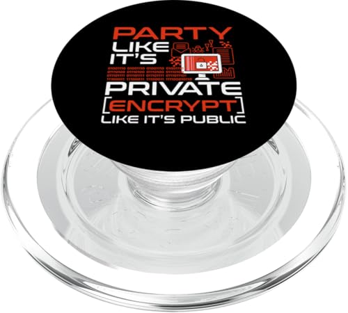 Cybersicherheit: IT-Tech-Party wie ein Cybersicherheitsexperte PopSockets PopGrip für MagSafe Cybersicherheit: IT-Tech-Party wie ein Cybersicherheitsexperte PopSockets PopGrip für MagSafe von Cyber Security Graphic For Hacker & IT Technician