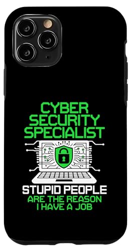 Hacker-IT-Techniker Der Grund, warum Cybersicherheitsspezialist gehackt wird Hülle für iPhone 11 Pro Hacker-IT-Techniker Der Grund, warum Cybersicherheitsspezialist gehackt wird Hülle für iPhone 11 Pro von Cyber Security Graphic For Hacker & IT Technician