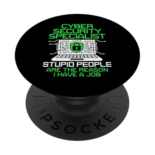 Hacker-IT-Techniker Der Grund, warum Cybersicherheitsspezialist gehackt wird PopSockets Klebender PopGrip Hacker-IT-Techniker Der Grund, warum Cybersicherheitsspezialist gehackt wird PopSockets Klebender PopGrip von Cyber Security Graphic For Hacker & IT Technician