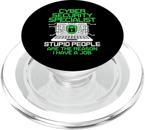 Hacker-IT-Techniker Der Grund, warum Cybersicherheitsspezialist gehackt wird PopSockets PopGrip für MagSafe Hacker-IT-Techniker Der Grund, warum Cybersicherheitsspezialist gehackt wird PopSockets PopGrip für MagSafe von Cyber Security Graphic For Hacker & IT Technician