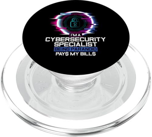Hacker-IT-Techniker für paranoide Cybersicherheit PopSockets PopGrip für MagSafe Hacker-IT-Techniker für paranoide Cybersicherheit PopSockets PopGrip für MagSafe von Cyber Security Graphic For Hacker & IT Technician