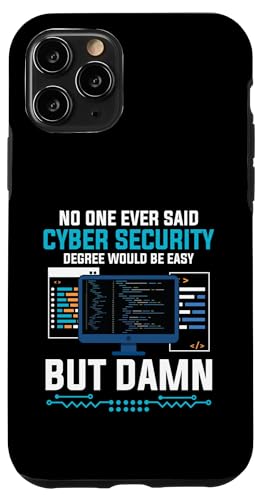 Hacker-Programmierer-Abschluss IT-Tech-Spezialist für Cybersicherheit Hülle für iPhone 11 Pro Hacker-Programmierer-Abschluss IT-Tech-Spezialist für Cybersicherheit Hülle für iPhone 11 Pro von Cyber Security Graphic For Hacker & IT Technician