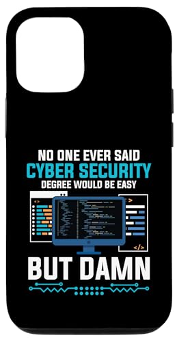 Hacker-Programmierer-Abschluss IT-Tech-Spezialist für Cybersicherheit Hülle für iPhone 12/12 Pro Hacker-Programmierer-Abschluss IT-Tech-Spezialist für Cybersicherheit Hülle für iPhone 12/12 Pro von Cyber Security Graphic For Hacker & IT Technician