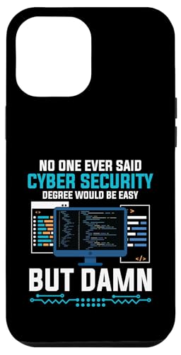 Hacker-Programmierer-Abschluss IT-Tech-Spezialist für Cybersicherheit Hülle für iPhone 12 Pro Max Hacker-Programmierer-Abschluss IT-Tech-Spezialist für Cybersicherheit Hülle für iPhone 12 Pro Max von Cyber Security Graphic For Hacker & IT Technician