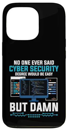 Hacker-Programmierer-Abschluss IT-Tech-Spezialist für Cybersicherheit Hülle für iPhone 13 Pro Hacker-Programmierer-Abschluss IT-Tech-Spezialist für Cybersicherheit Hülle für iPhone 13 Pro von Cyber Security Graphic For Hacker & IT Technician