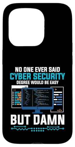 Hacker-Programmierer-Abschluss IT-Tech-Spezialist für Cybersicherheit Hülle für iPhone 15 Pro Hacker-Programmierer-Abschluss IT-Tech-Spezialist für Cybersicherheit Hülle für iPhone 15 Pro von Cyber Security Graphic For Hacker & IT Technician