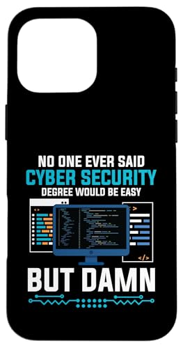Hacker-Programmierer-Abschluss IT-Tech-Spezialist für Cybersicherheit Hülle für iPhone 16 Pro Max Hacker-Programmierer-Abschluss IT-Tech-Spezialist für Cybersicherheit Hülle für iPhone 16 Pro Max von Cyber Security Graphic For Hacker & IT Technician