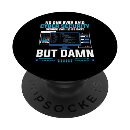Hacker-Programmierer-Abschluss IT-Tech-Spezialist für Cybersicherheit PopSockets Klebender PopGrip Hacker-Programmierer-Abschluss IT-Tech-Spezialist für Cybersicherheit PopSockets Klebender PopGrip von Cyber Security Graphic For Hacker & IT Technician