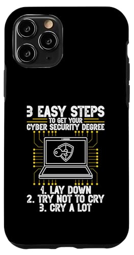 Hacking IT-Techniker Easy Steps Cyber Security Hacker Hülle für iPhone 11 Pro Hacking IT-Techniker Easy Steps Cyber Security Hacker Hülle für iPhone 11 Pro von Cyber Security Graphic For Hacker & IT Technician