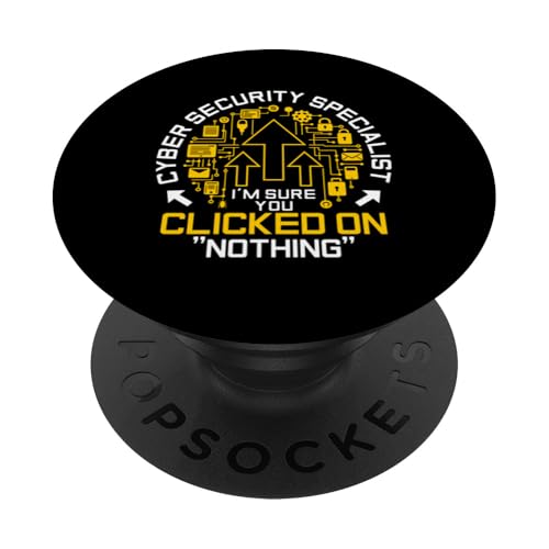 Hacking-Programmierer, nichts, IT-Technik, Cybersicherheit, Hacker PopSockets Klebender PopGrip Hacking-Programmierer, nichts, IT-Technik, Cybersicherheit, Hacker PopSockets Klebender PopGrip von Cyber Security Graphic For Hacker & IT Technician