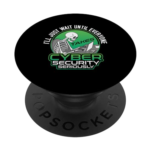 IT-Techniker ernsthaft hacken Programmierer Cybersicherheitshacker PopSockets Klebender PopGrip IT-Techniker ernsthaft hacken Programmierer Cybersicherheitshacker PopSockets Klebender PopGrip von Cyber Security Graphic For Hacker & IT Technician