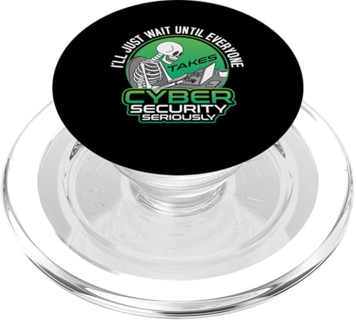 IT-Techniker ernsthaft hacken Programmierer Cybersicherheitshacker PopSockets PopGrip für MagSafe IT-Techniker ernsthaft hacken Programmierer Cybersicherheitshacker PopSockets PopGrip für MagSafe von Cyber Security Graphic For Hacker & IT Technician