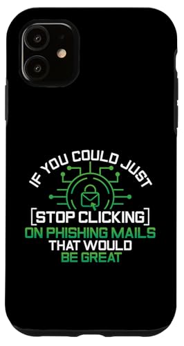 Programmier-IT-Techniker klickt auf Hacking Cybersicherheit Hülle für iPhone 11 Programmier-IT-Techniker klickt auf Hacking Cybersicherheit Hülle für iPhone 11 von Cyber Security Graphic For Hacker & IT Technician