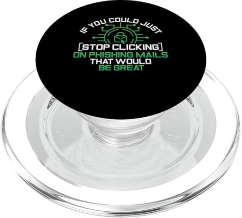 Programmier-IT-Techniker klickt auf Hacking Cybersicherheit PopSockets PopGrip für MagSafe Programmier-IT-Techniker klickt auf Hacking Cybersicherheit PopSockets PopGrip für MagSafe von Cyber Security Graphic For Hacker & IT Technician