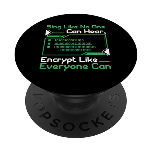 Spezialisierter Programmierer für Cybersicherheit Sing Like Hacking PopSockets Klebender PopGrip Spezialisierter Programmierer für Cybersicherheit Sing Like Hacking PopSockets Klebender PopGrip von Cyber Security Graphic For Hacker & IT Technician