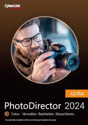CyberLink PhotoDirector 2024 Ultra | PC Aktivierungscode per Email von CyberLink