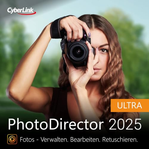 CyberLink PhotoDirector 2025 Ultra | PC Aktivierungscode per Email von CyberLink