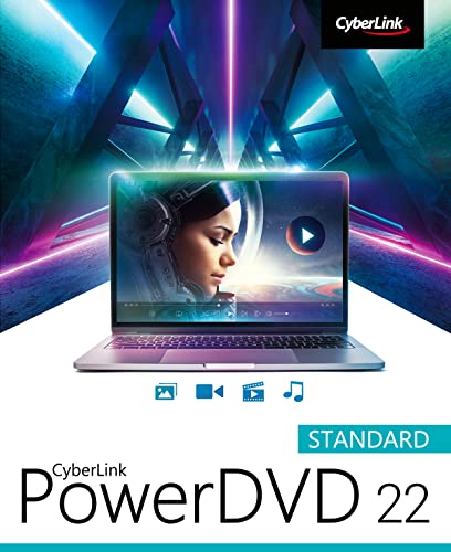 CyberLink PowerDVD 22 | Standard | PC | PC Aktivierungscode per Email von CyberLink