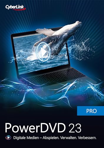 CyberLink PowerDVD 23 | Pro | PC Aktivierungscode per Email von CyberLink