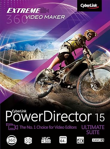 CyberLink PowerDirector 15 Ultimate Suite [Download] von CyberLink